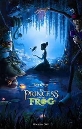 princess and the frog poster. We watched the Princess and